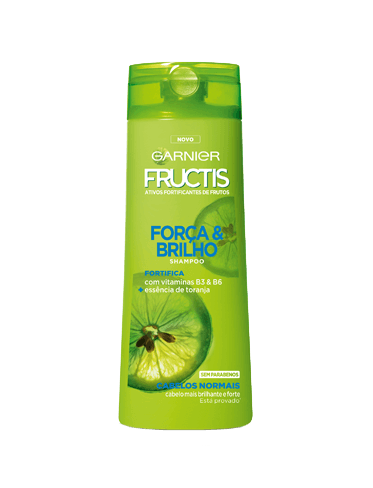 cabelo fructis força e brilho shampoo
